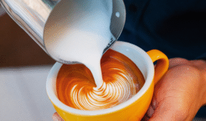 Cold Foam Meets Hot Coffee photo