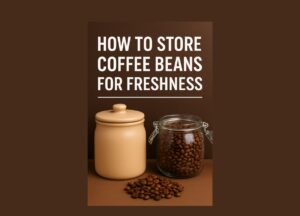 how to store coffee beans for freshness